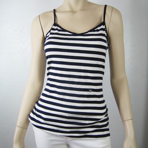 Express Tops - EXPRESS Striped Spaghetti Strap Sleeveless Tank Top